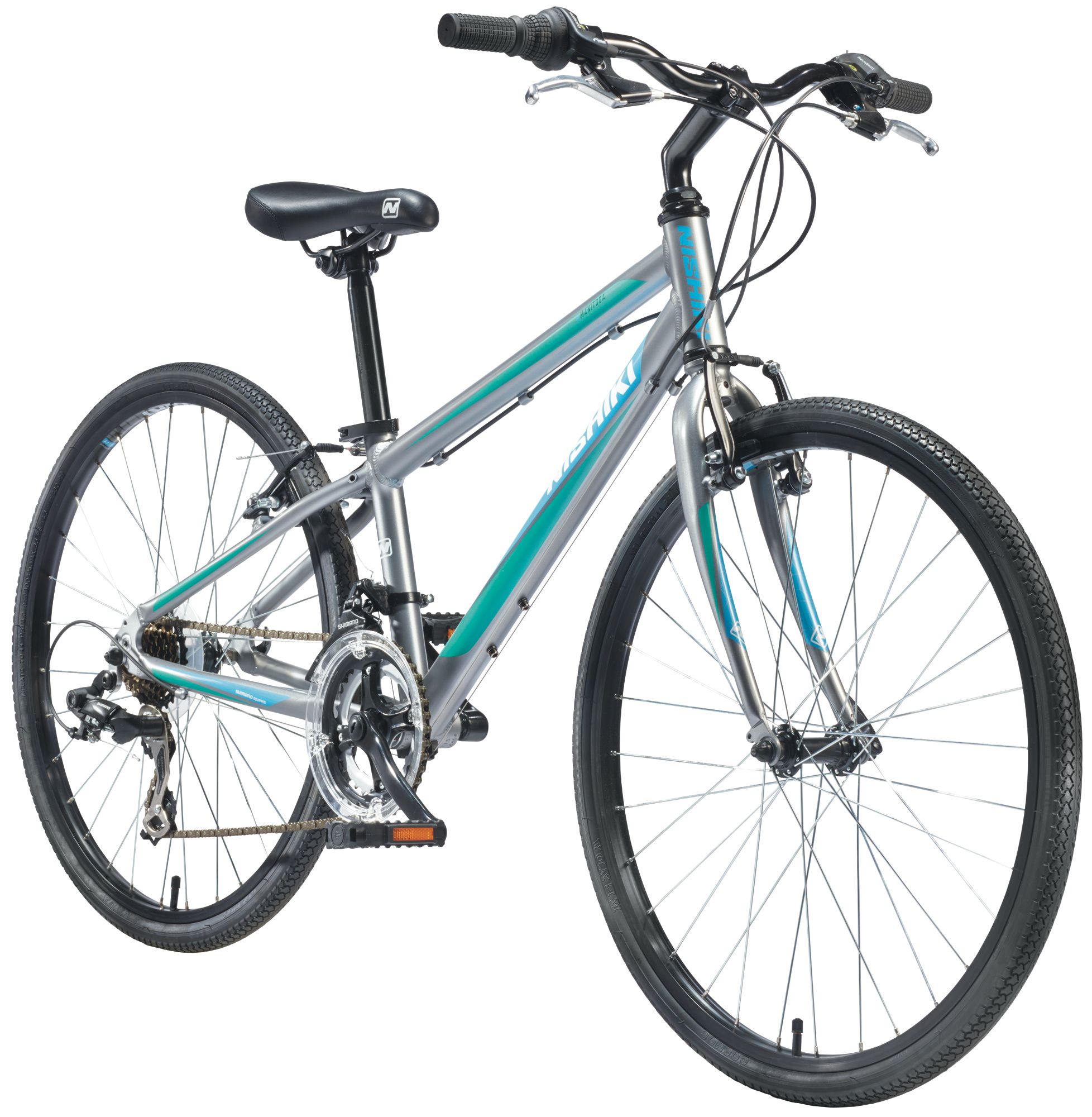 nishiki men's manitoba hybrid bike